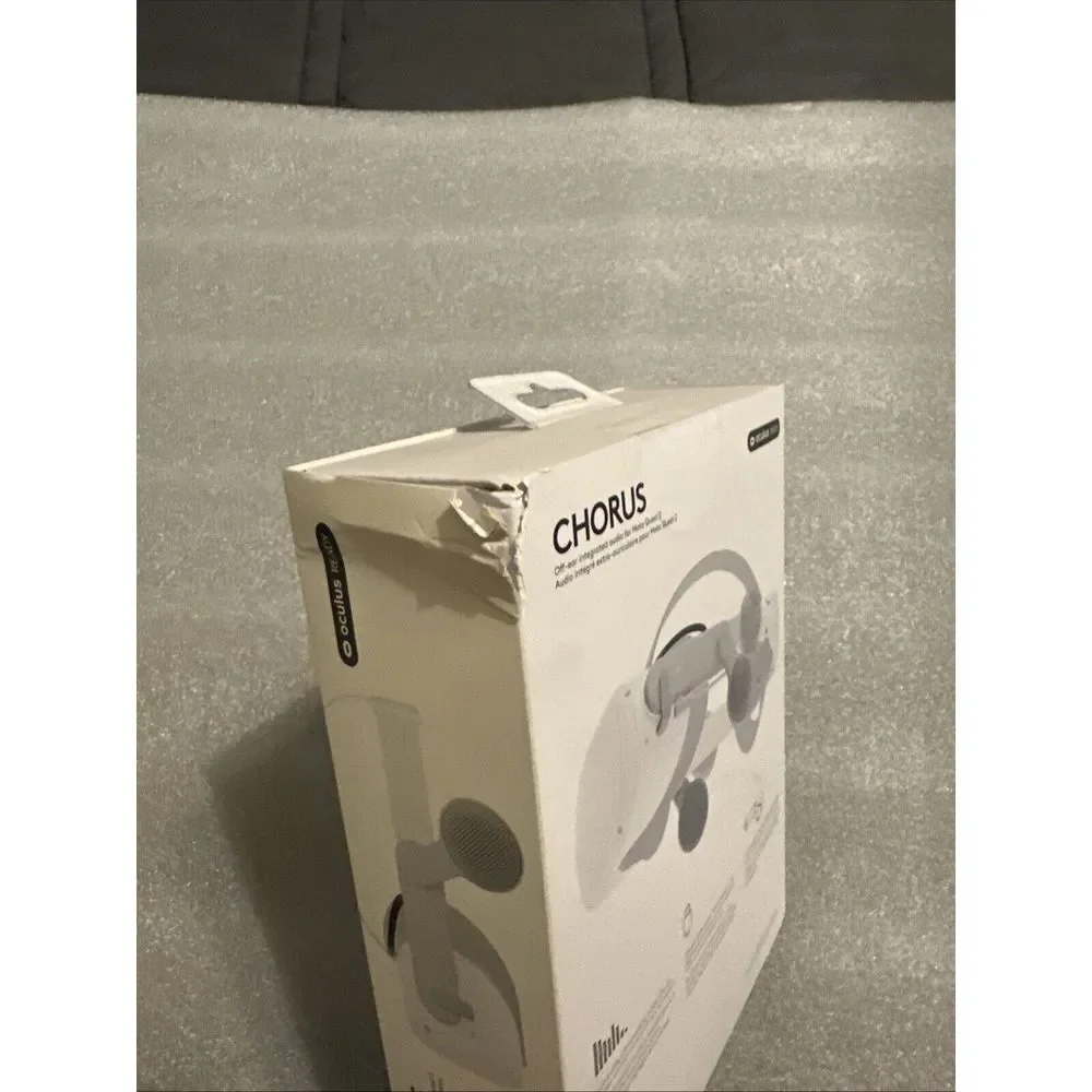 Logitech - Chorus VR Off-Ear Integrated Audio for Meta Quest‎ 2 - White